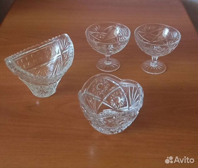 Хрусталь вазочки