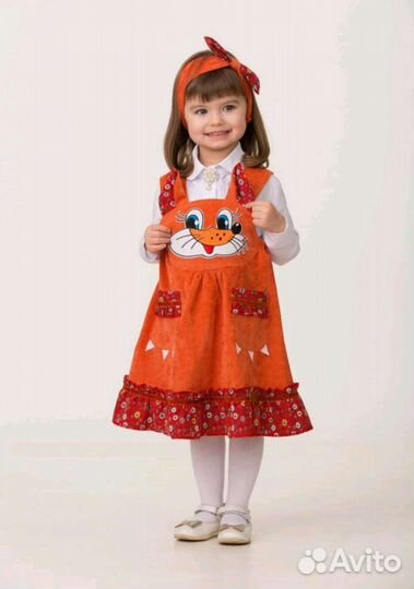 Костюм лисичка, лиса, 86-92см
