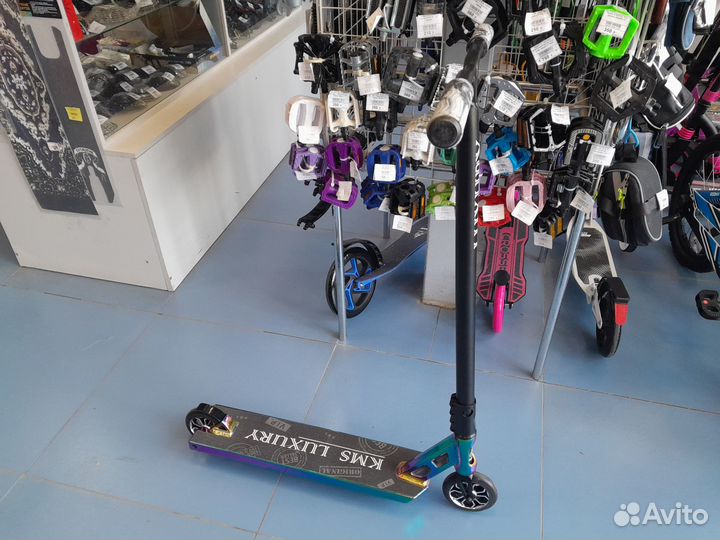Самокат трюковый KMS Luxury SK-422 120мм