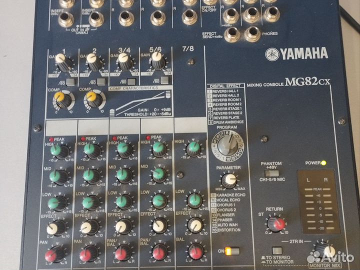 Микшерный пульт Yamaha mg 82cx
