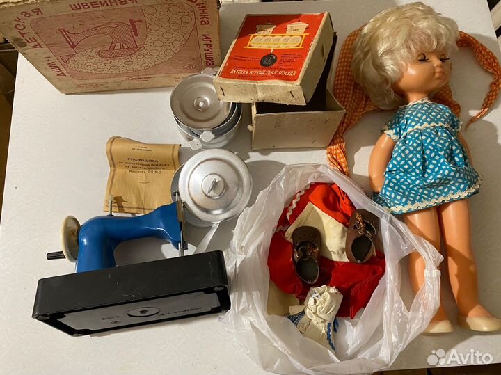 Детские игрушки советских времен