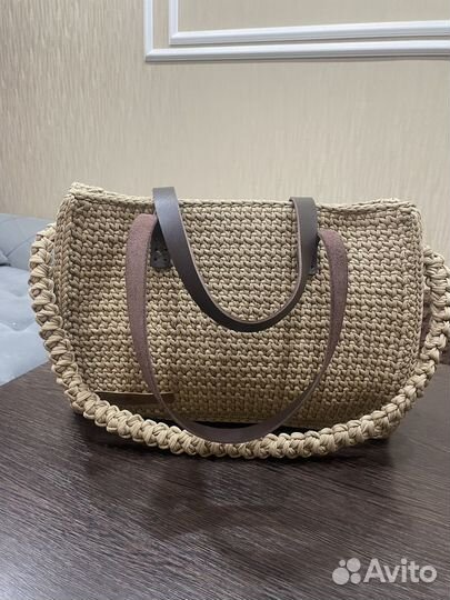 Вязаные сумки ручной работы