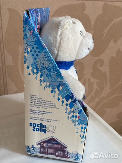 Олимпийский мишка сочи 2014