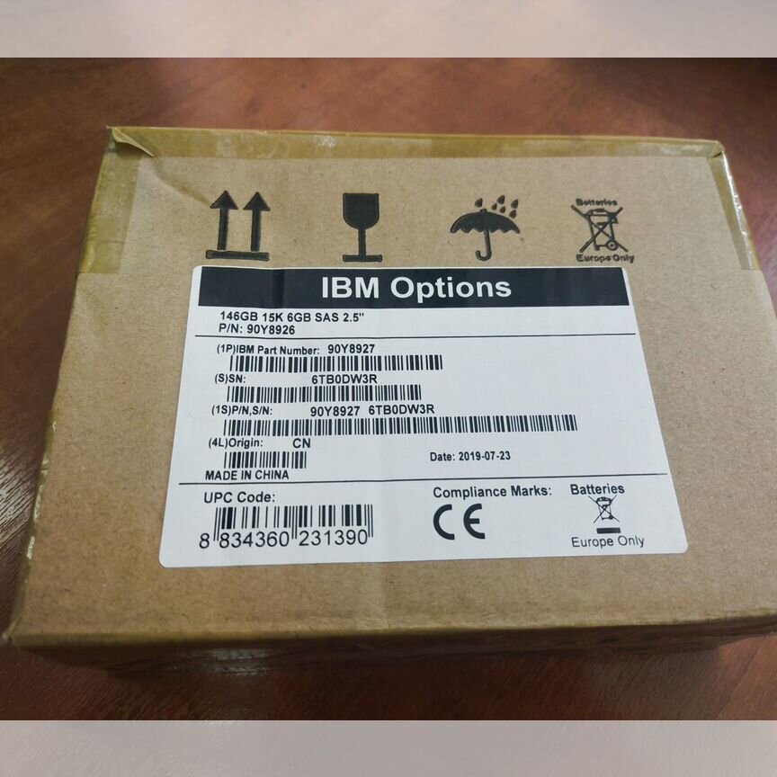 [90Y8926/90Y8927/90Y8930] Жесткий Диск Ibm 146gb