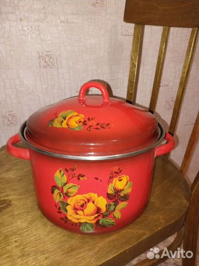 Набор эмалированной посуды СССР