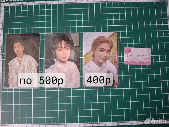 K-pop карты stray kids и enhypen