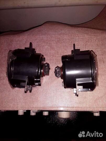 Противотуманные фары 2х цветные светодиодные