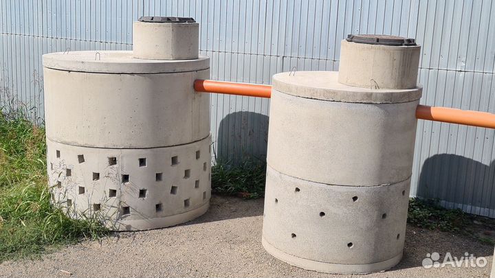 Канализация из жби колец