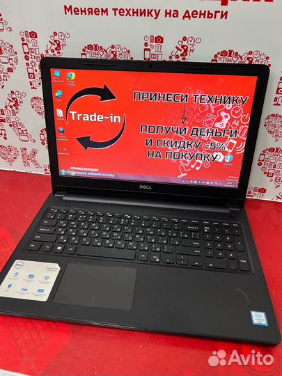 Ноутбук dell Inspiroin 15 i3-6006U/4ozuhdd1Tb/R5 и