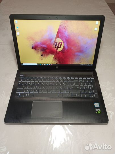 Ноутбук HP core i5 + GTX 1050