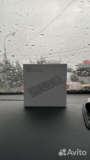 Беспроводная магнитная зарядка 3 в 1