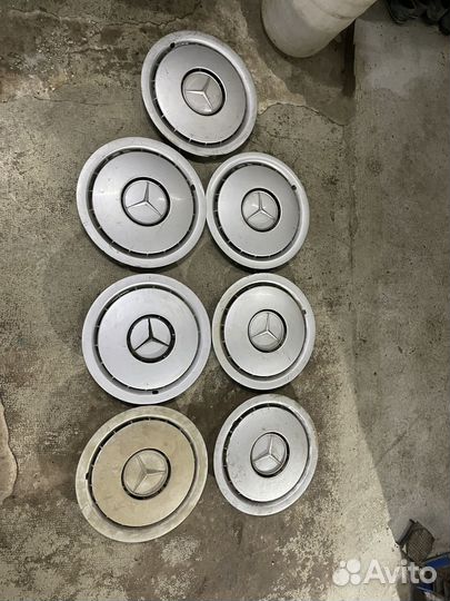 Колпаки Mercedes w124 оригинал