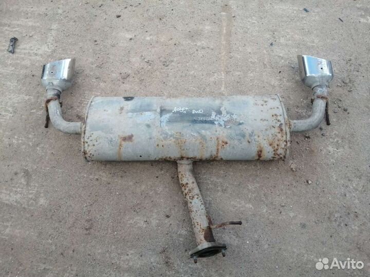 Глушитель задняя часть Ssangyong Actyon New 2WD