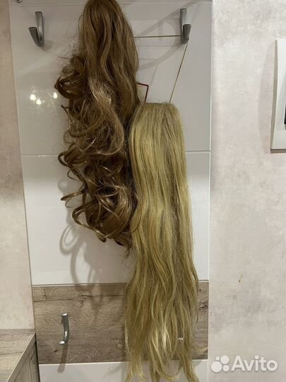 Шиньон, хвост накладной