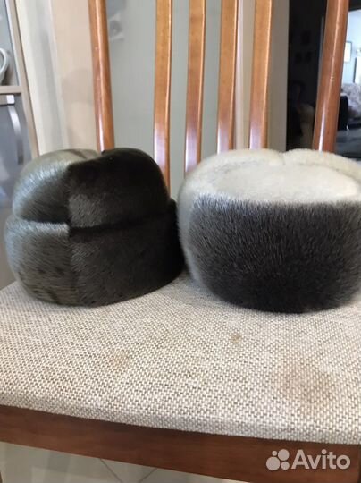 Мужская шапка нерпа морская