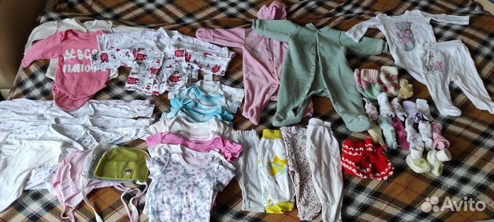 Детские вещи пакетом для девочек