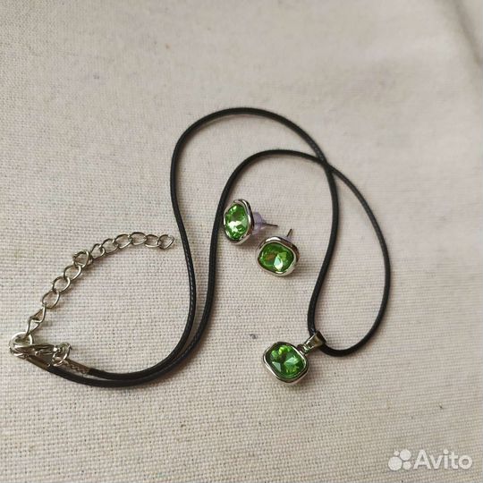 Чокер + серьги в стиле uno de 50