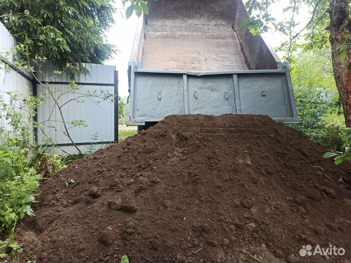 Земля плодородная, грунт плодородный. доставка