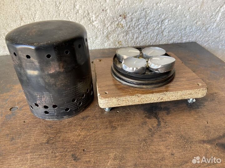 Мини печь для рыбака