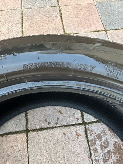 Bridgestone Alenza 001 275/45 R20 и 305/40 R20