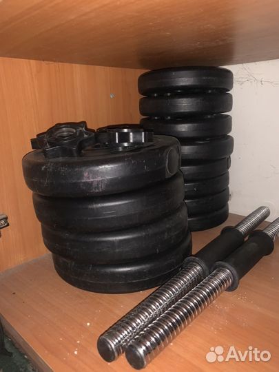 Гантели разборные 10 кг