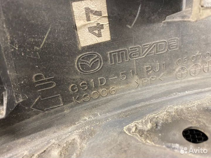 Накладка на крыло передняя правая Mazda Mazda6 GH