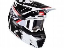 Black White Новый Шлем Leatt Moto 7.5 Helmet 2024