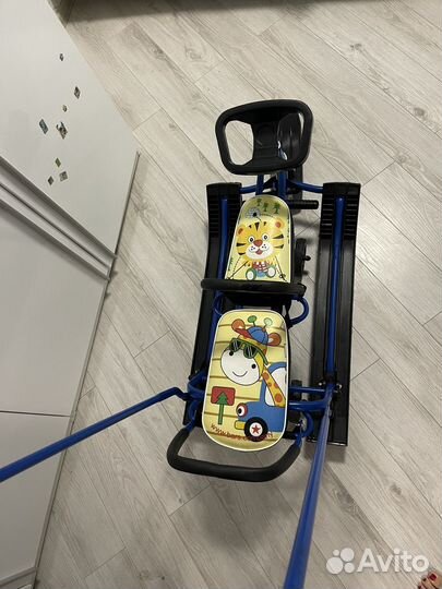 Снегокат Барс для двоих двойни twins baby Wheel