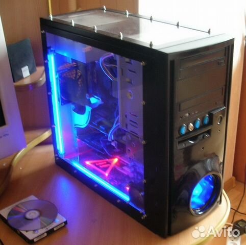 Уф лампа в системный блок