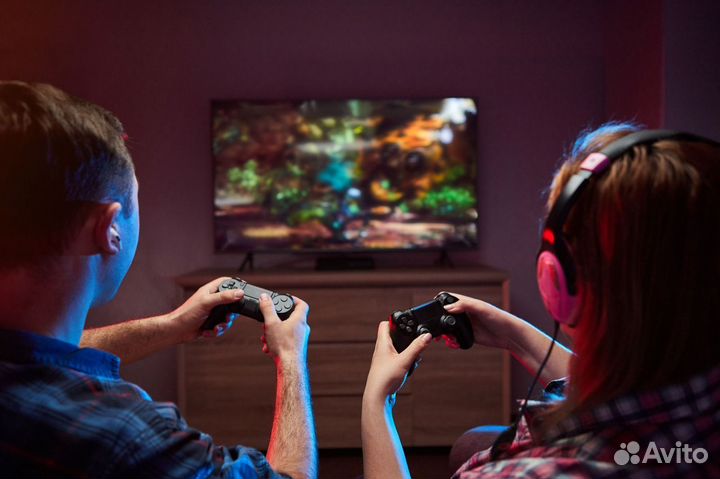 Игровая приставка PS 4 slim с играми