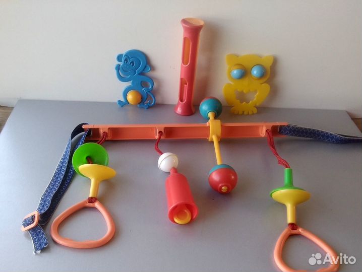Игрушки погремушки СССР пластмассовые