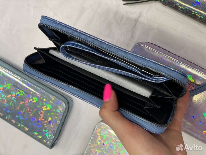 Кошелек женский голографический новый