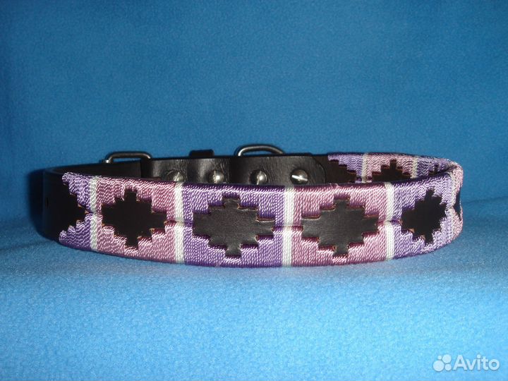 Ошейник для собаки кожанный ручной работы