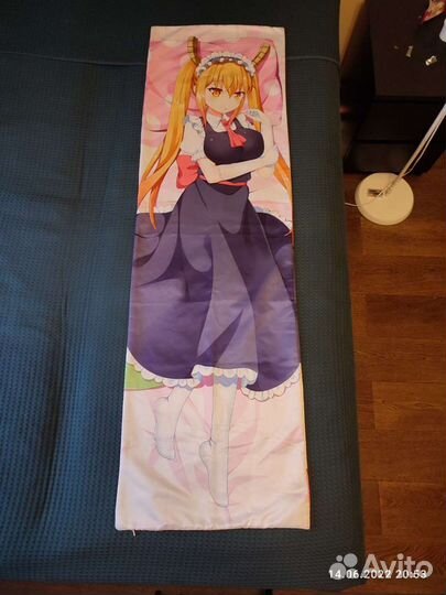 Наволочка для дакимакуры (из анимэ Дракон горнична