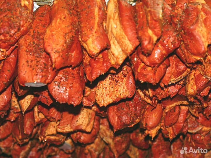 Щеки свиные варено-копченные