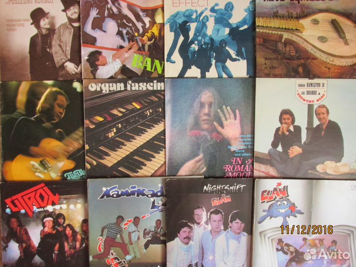 Виниловые пластинки демократов-Чехословакия