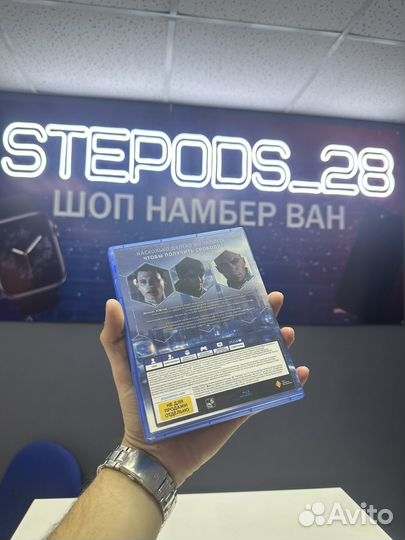 Диск detroit для PS4 новый