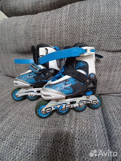 Роликовые коньки детские раздвижные 26-29