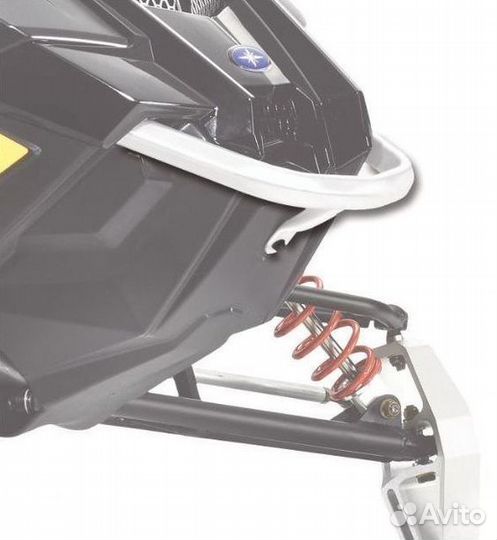 2880486-133 Бампер Передний Белый Для Polaris axys