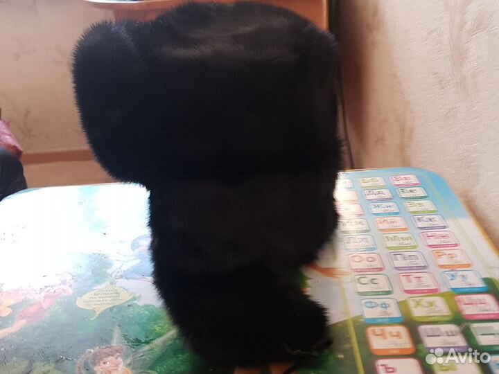 Шапка ушанка мужская норка