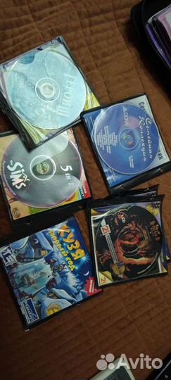 Сумки для дисков (с обучающими дисками и играми)