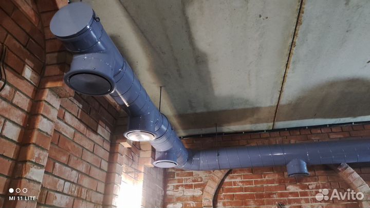 Монтаж систем вентиляции