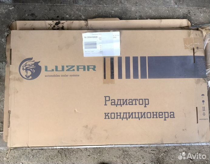 Конденсатор lrac 0550 (Luzar) Opel/Chevrolet