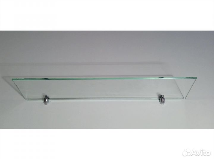 Полки стеклянные с кронштейнами