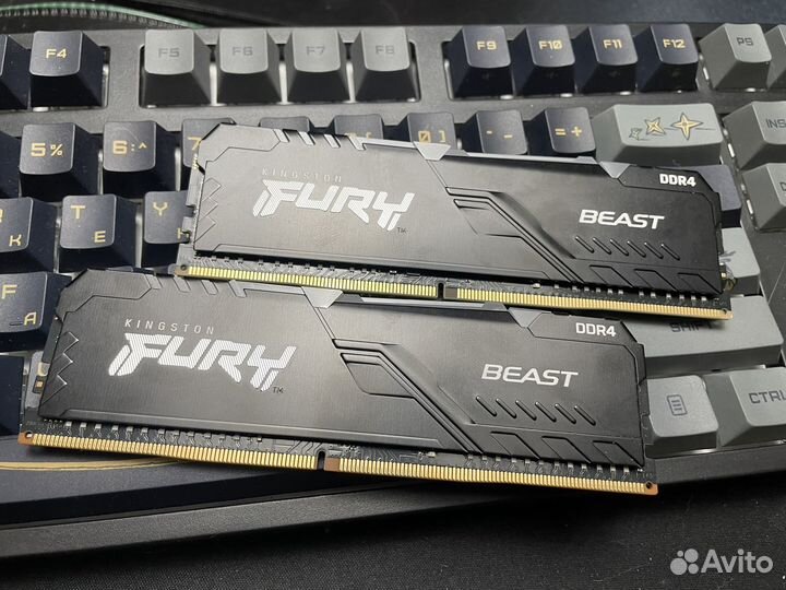 Оперативная память Kingston Hyper x Fury 8 gb