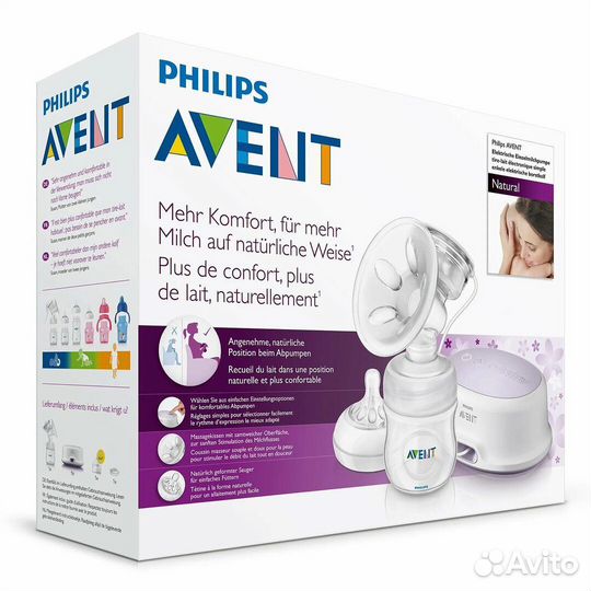 Молокоотсос электрический avent