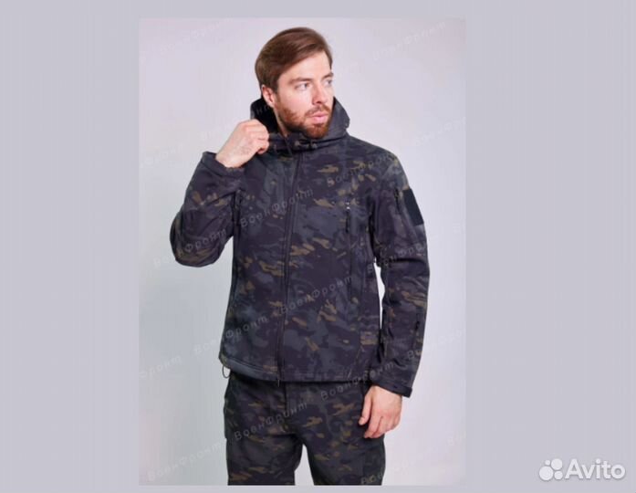 Тактический костюм водоотталкивающий
