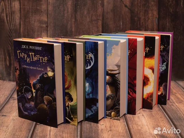 Комплект книг Гарри Поттер Росмэн в ярких обложках объявление продам