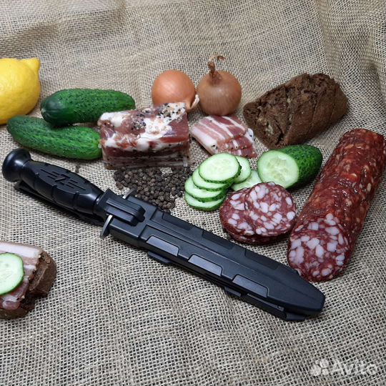 Нож Вишня нр-43 пластик ножны на молле