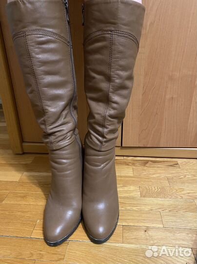 Зимние кожанные сапоги еврозима Respect